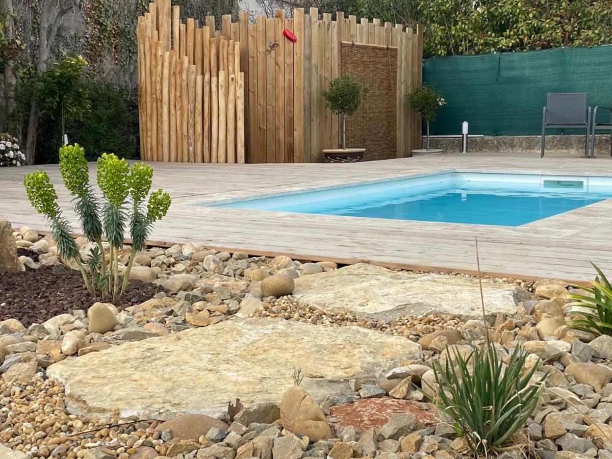 Villa Mas Provencale Jardin Piscine Saint-Cyr-sur-Mer Exterior foto