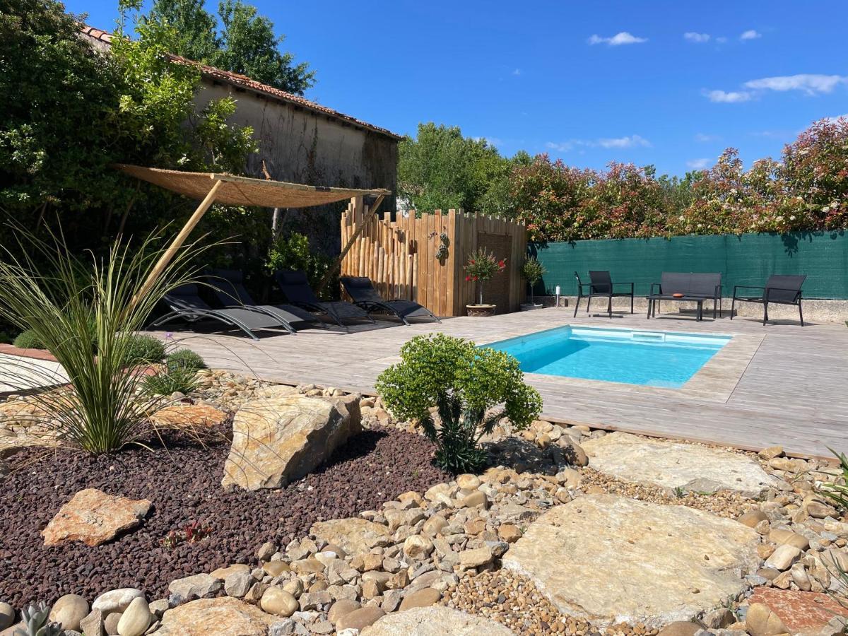 Villa Mas Provencale Jardin Piscine Saint-Cyr-sur-Mer Exterior foto